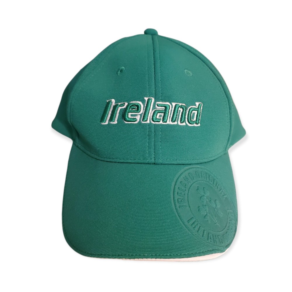 Lansdowne Embroidered IRELAND Hat Cap Green Adjustable Made in Ireland